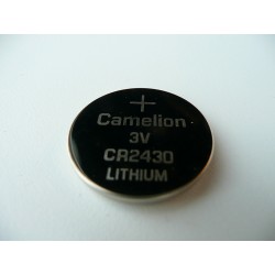 Pile 3 volts lithium ref CR2430
