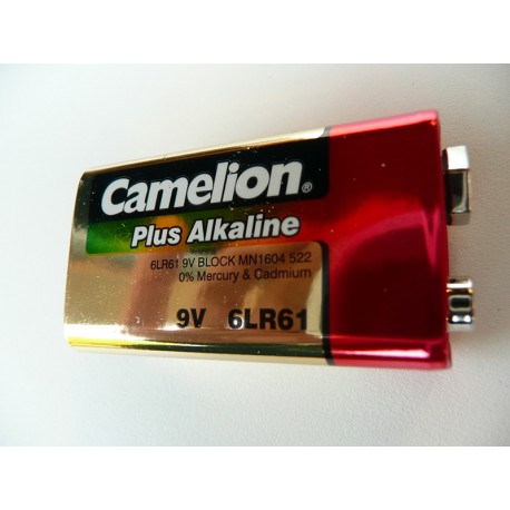 Pile 9 volts alcaline ref 6LR61