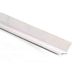 Joint de Cornière Verticale et Supérieur PVC Blanc 2510mm